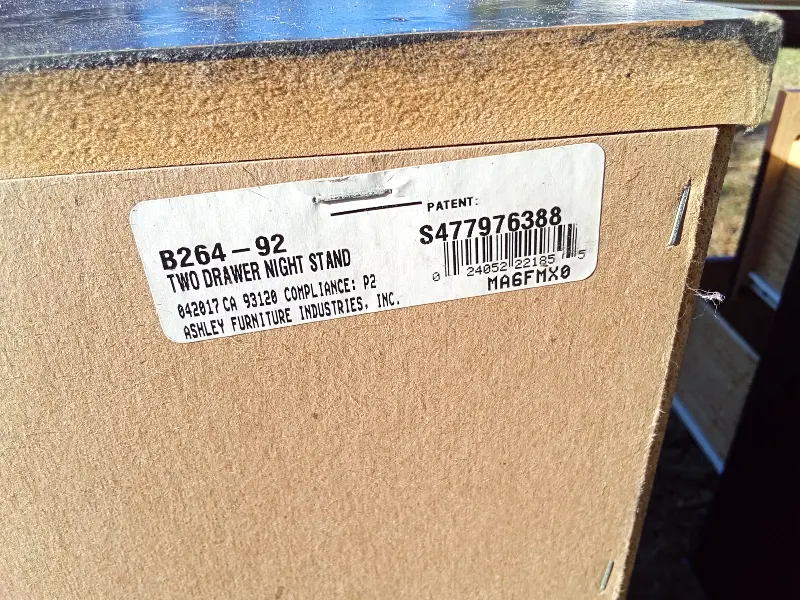 Matching end tables with marble-look tops and sturdy construction. Ideal for living rooms, bedrooms, or guest spaces. Clean lines, compact footprint, and generous drawer/storage space. Gently used.$70