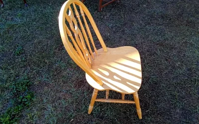 Real Wood Kitchen Chair – Item #398 – $10 Each